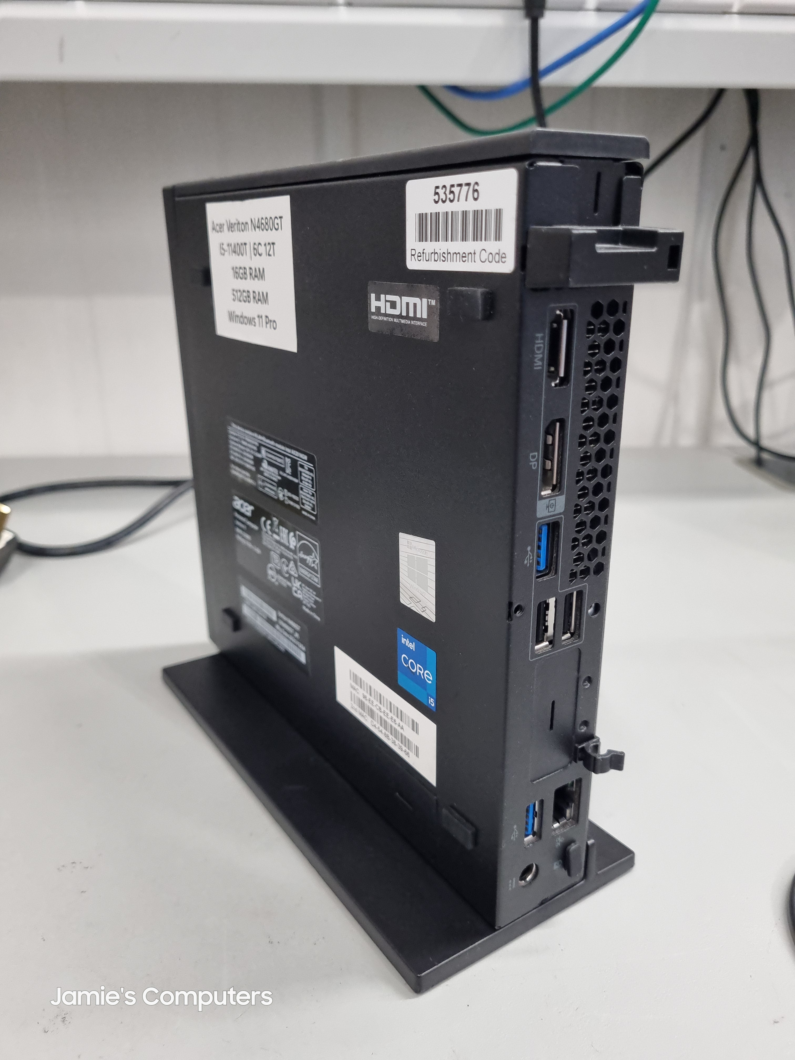 Acer Veriton N4860GT Micro-Desktop