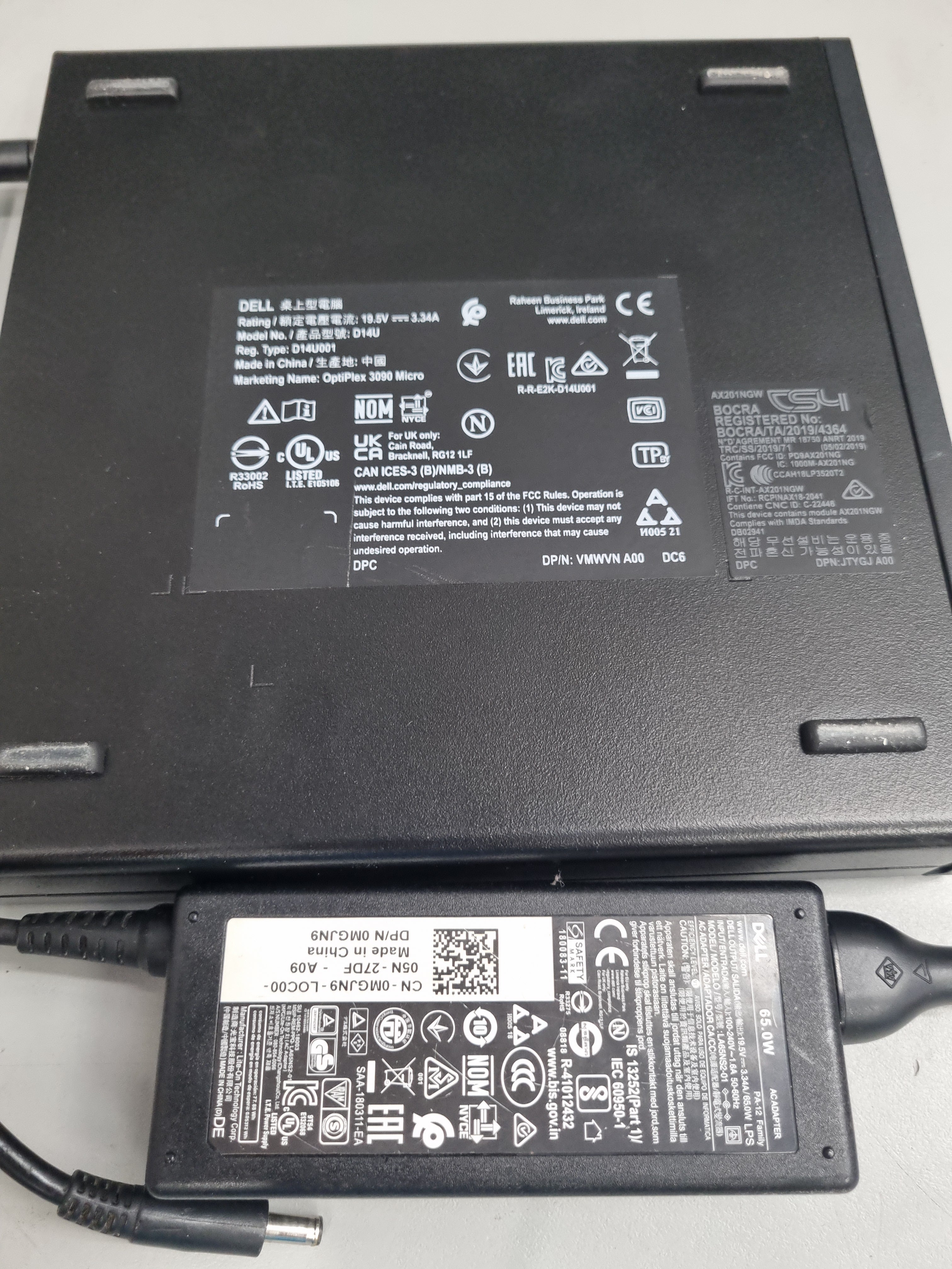 Dell Optiplex 3090 Micro Desktop - WiFi